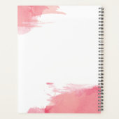 Blush Smudges - Calligrafie Makeup Artist Planner (Achterkant)