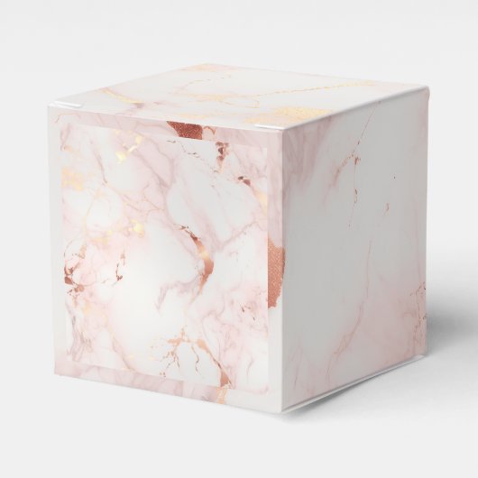 Blush Square geschenkdoos Bedankdoosjes (Voorkant Zijde)