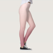 Blush Stof Roze Gradiënt Leggings (Rechts)