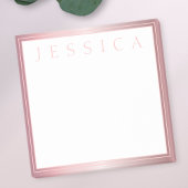 Blush & subtle Roos Ombre | JOUW NAAM Post-it® Notes