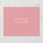 Blush Sunflowers Partager une carte d'assistance m (Dos)