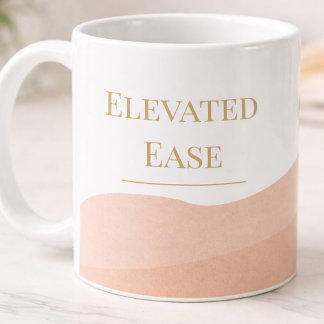Blush Taupe Gold Classic Mug, 11 oz Koffiemok
