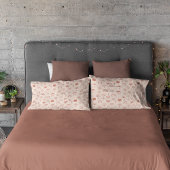 Blush | Terracotta Boho Heart Thed Pattern Kussensloop