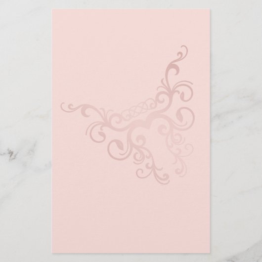 Blush Theme Snoep Bar en Nugget Wrappers Flyer (Achterkant)
