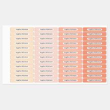 Blush Tones Palet Kindernaam Organisatie