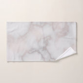 Blush tonnen roze roze roze gouden witte marmer pa handdoek (Handdoek)