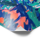 Blush trail foto afdruk (Hoek)