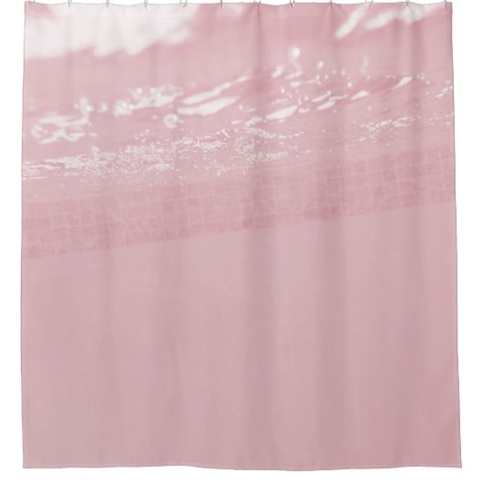 Blush Underwater Pool Glam 2 Douchegordijn (Voorkant)