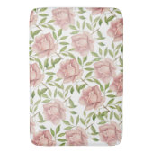 Blush Violet Waterverf Rozen Badmat (Voorkant Verticaal)