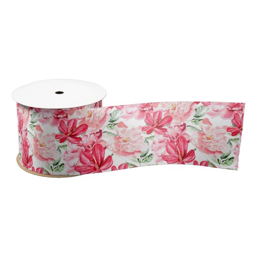 Blush Waterverf bloemmotief Lint (Spoel)