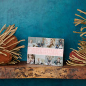 Blush We houden van oma Photo Collage Fotoplaat (Zijkant)