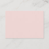  Blush Wedding Gast Detail Informatie Informatiekaartje (Achterkant)
