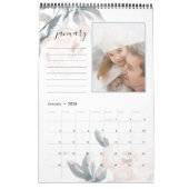 Blush Whisper | 12 Fotokalender met notities Kalender (Jan 2026)