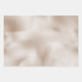 Blush White Glam Glitter Inpakpapier Vel (Voorkant 2)