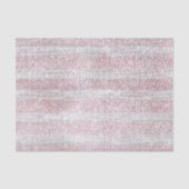 Blush White Sparkle Verjaardag Tissuepapier (Voorkant)