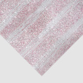 Blush White Sparkle Verjaardag Tissuepapier (Detail)