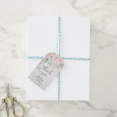 Blush winter dank je cadeaulabel (Met Touw)