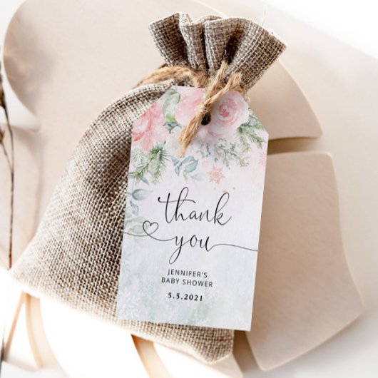 Blush winter dank je cadeaulabel