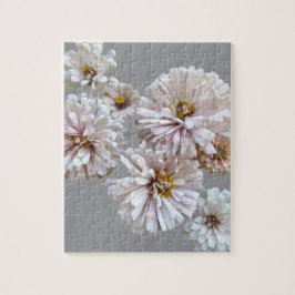 Blush Zinnia Puzzle Legpuzzel