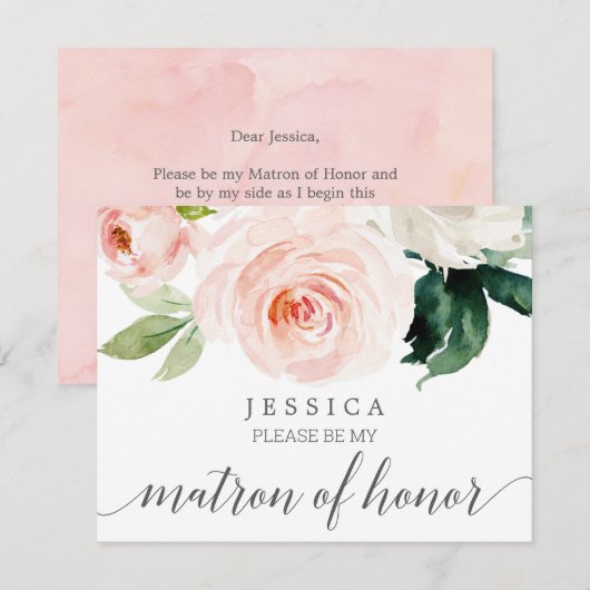 Blushing Bloom zal je mijn matroos van eer zijn, K Kaart (Voorkant / Achterkant)