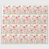 Blushing Blooms Cadeaupapier (Vlak)