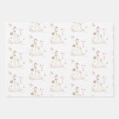 Blushing Bride in Bloom Bride To Be Inpakpapier Vel (Voorkant 2)