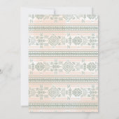 Blushing Dream Boho Dreamweaver Vrijgezellenfeest Kaart (Achterkant)