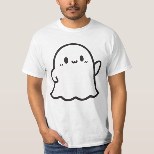 Blushing Ghost Buddy T-shirt (Voorkant)
