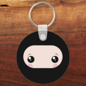 Blushing Kawaii Ninja Sleutelhanger (Voorkant)