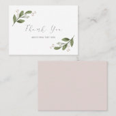 Blushing lentes dank u plaatskaarten plaatskaartje (Voorkant / Achterkant)