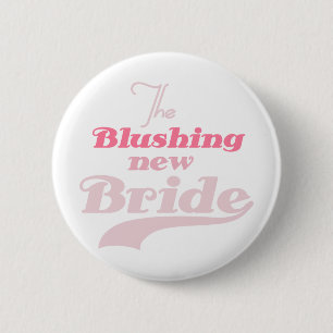Blushing New Bride Ronde Button 5,7 Cm