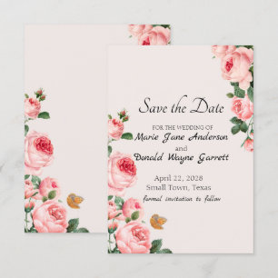 Blushing Roze Save The Date