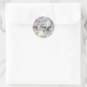 Blushing White Roses Stickers (Tas)