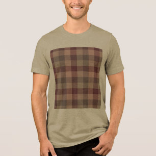 Blushwood ruit Tri-Blend shirt