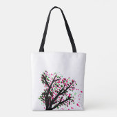 Blustery Blossom Canvas tas (Achterkant)