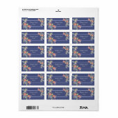 Blütenbogen Etiket (Full Sheet)