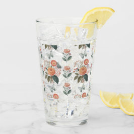 Blütenzauber mit Schmetterlingsflügeln Glas