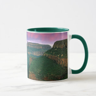 Blyde River Canyon bij zonsondergang, Zuid-Afrika Mok