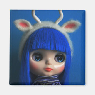 Blythe blue magneet
