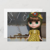 Blythe brown briefkaart (Voorkant / Achterkant)