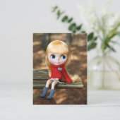 Blythe gold briefkaart (Staand voorkant)