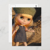 Blythe gold briefkaart (Voorkant / Achterkant)