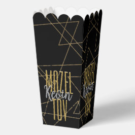 BM Bar Bat Mitswa Gold Stars Bedankdoosjes