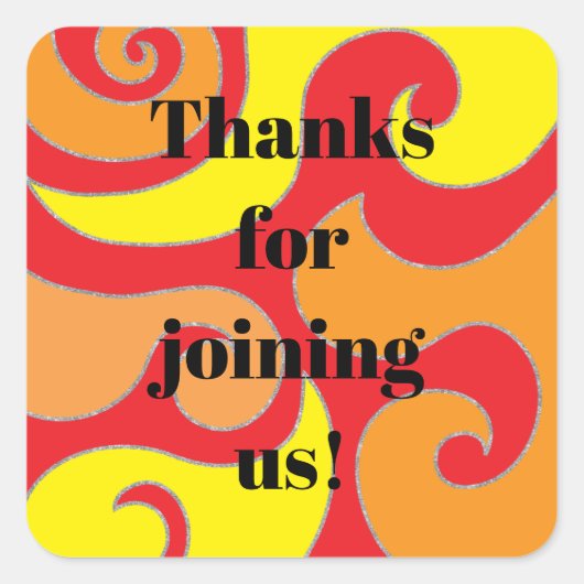 BM Bar Bat mitzvah des années 60's Style Stickers  (Devant)