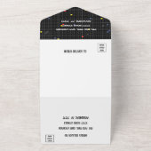 BM Bar Bat Mitzvah Game On All In One Uitnodiging (Buitenkant)