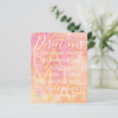 BM Bar Bat Mitzvah Simply Subtle Direction Kaart (Staand voorkant)