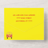 BM Bar Bat mitzvah Toutes n Un Invitation Parties  (Verso)
