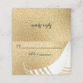 BM Bar en Bat Mitswa Elegante Plaatskaarten (Buitenkant ongevouwen)