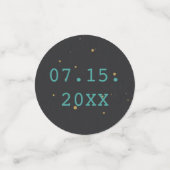 BM Bar of Bat Mitswa Confetti uit deze wereld (Kleine voorkant)