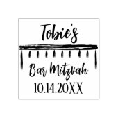 BM Bar of Bat Mitswa Tassels Rubberstempel (Afrduk)